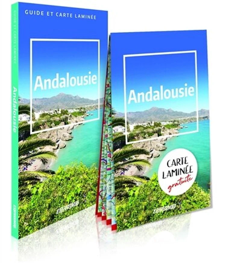 Andalousie: guide et carte laminée