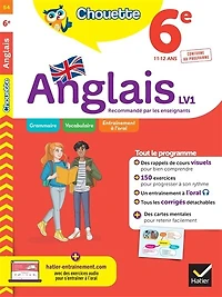 Anglais LV1 6e, 11-12 ans: A1 vers A2
