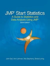 Jmp Start Statistics: A Guide To Statistics And Data Analysis Using Jmp, Sixth Edition