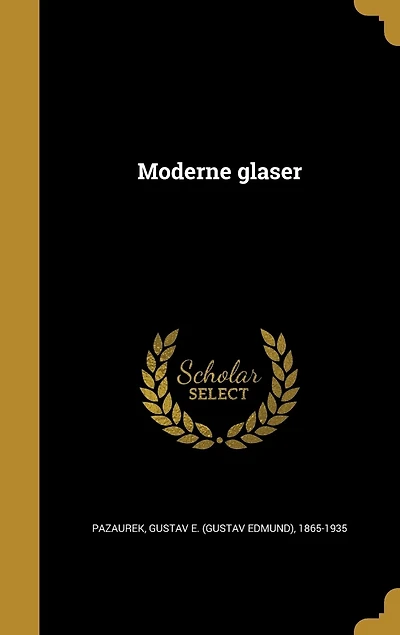 Moderne gläser
