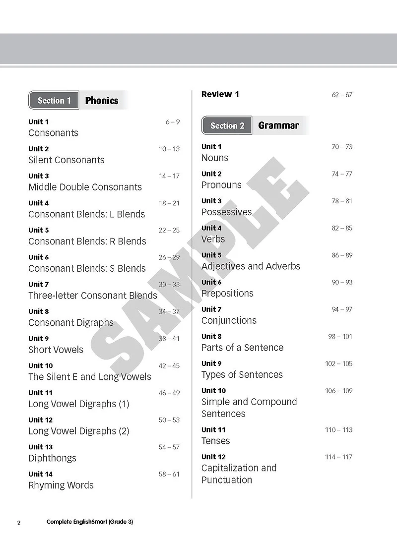 Complete Englishsmart (new Edition) Grade 3: Canadian Curriculum English Workbook