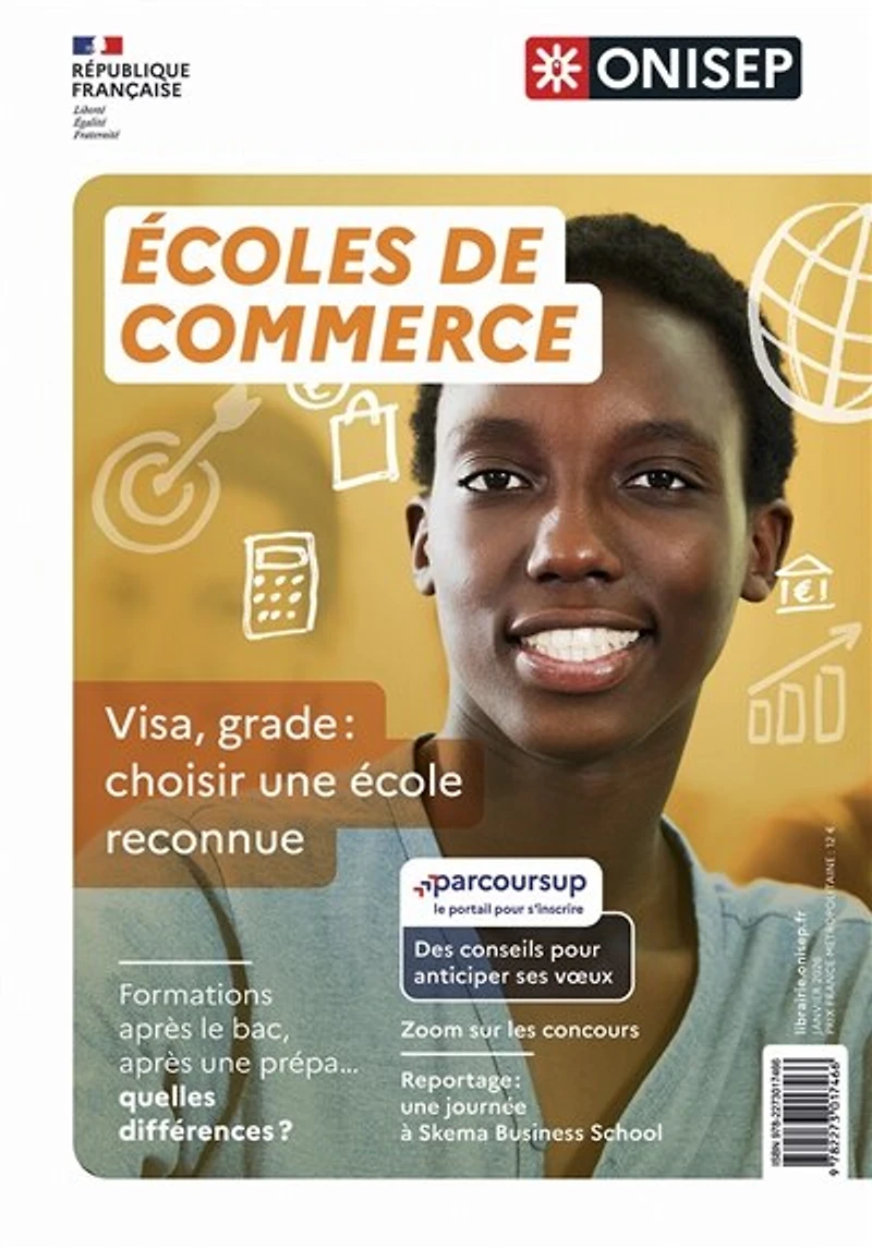 Ecoles de commerce: visa, grade