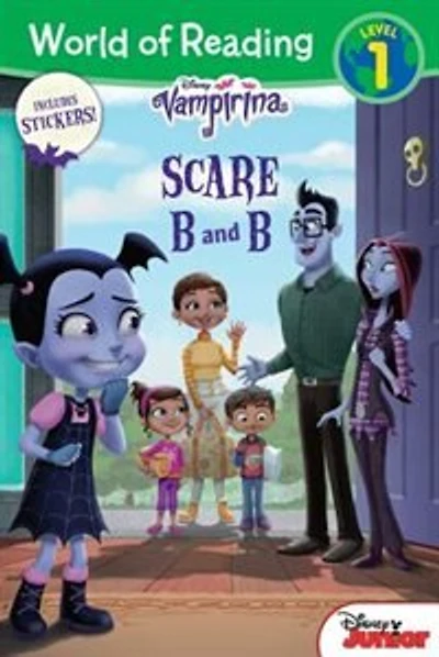World Of Reading: Vampirina Scare B And B: Level 1 With Stickers