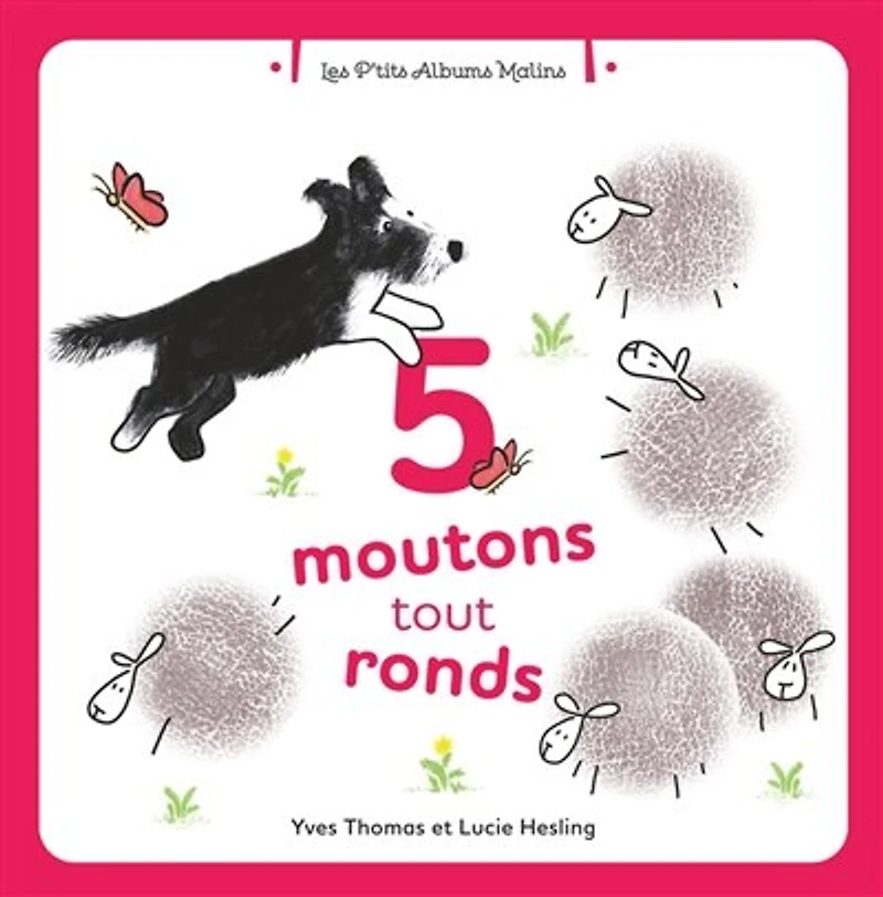 5 moutons tout ronds