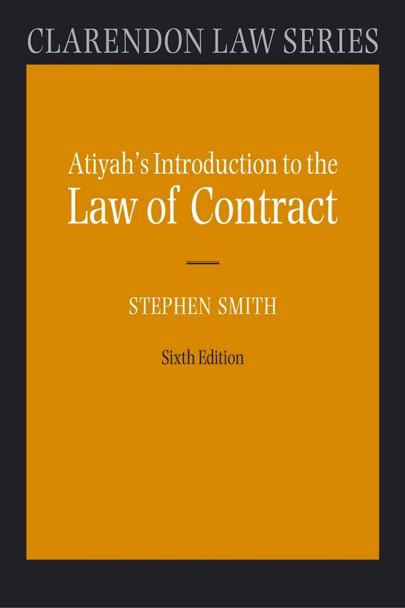Atiyah's Introduction to the Law of Contract