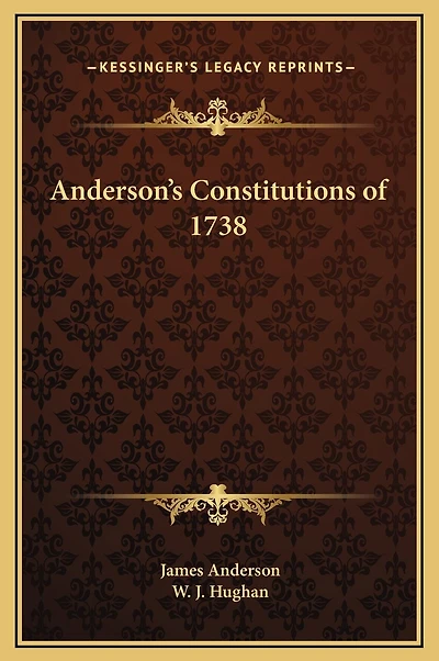 Anderson's Constitutions of 1738
