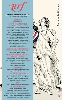 Nouvelle revue française, n°652. Beauté de la politique