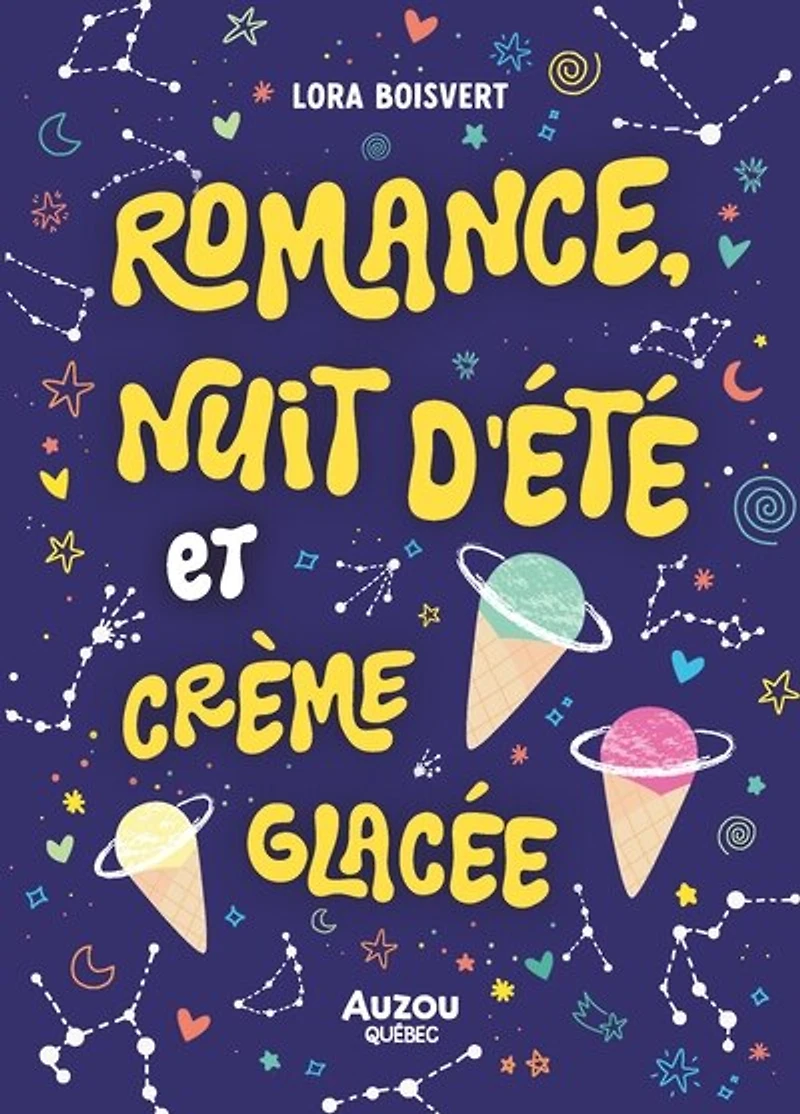 romance nuit d'été et crème glacée