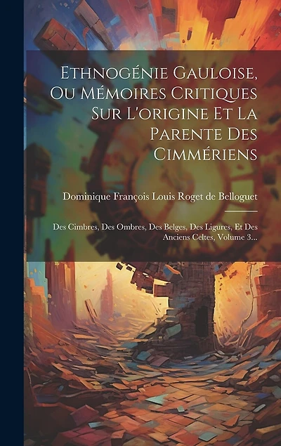 Ethnogénie Gauloise, Ou Mémoires Critiques Sur L'origine Et La Parente Des Cimmériens: Des Cimbres, Des Ombres, Des Belges, Des Ligures, Et Des Anciens Celtes, Volume 3...