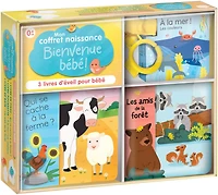 Mon coffret naissance: 4 livres d'éveil pour bébé