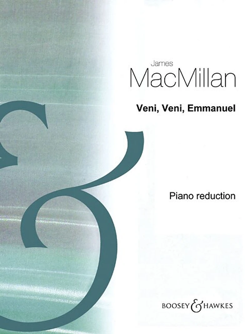 Veni, Veni, Emmanuel: Concerto for Percussion and Orchestra Piano Reduction with Solo Percussion Part