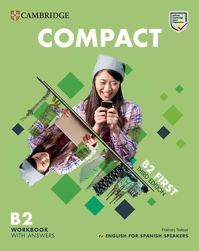 Compact First Workbook with Answers with Audio English for Spanish Speakers