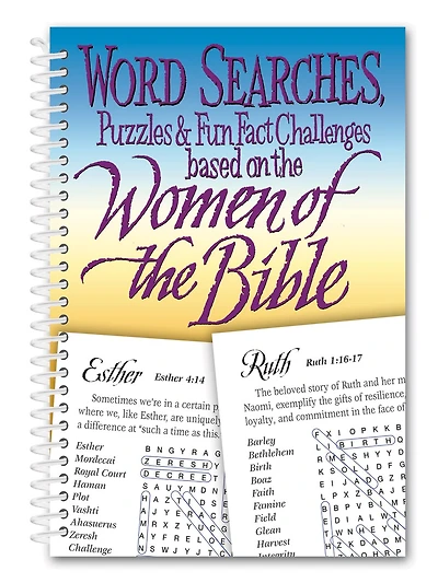 Word Search Based on the Women of the Bible