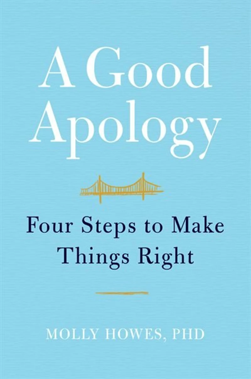 A Good Apology: Four Steps to Make Things Right