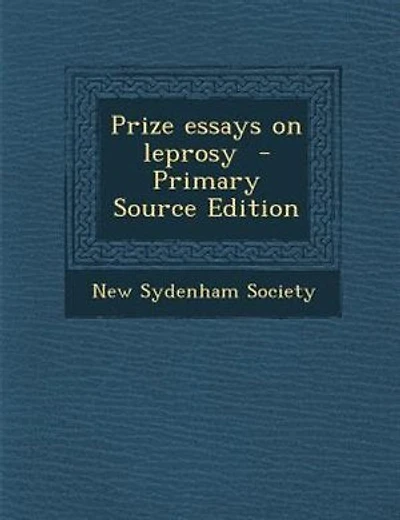 Prize essays on leprosy