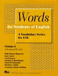 Words for Students of English, Vol. 6: A Vocabulary Series for ESL