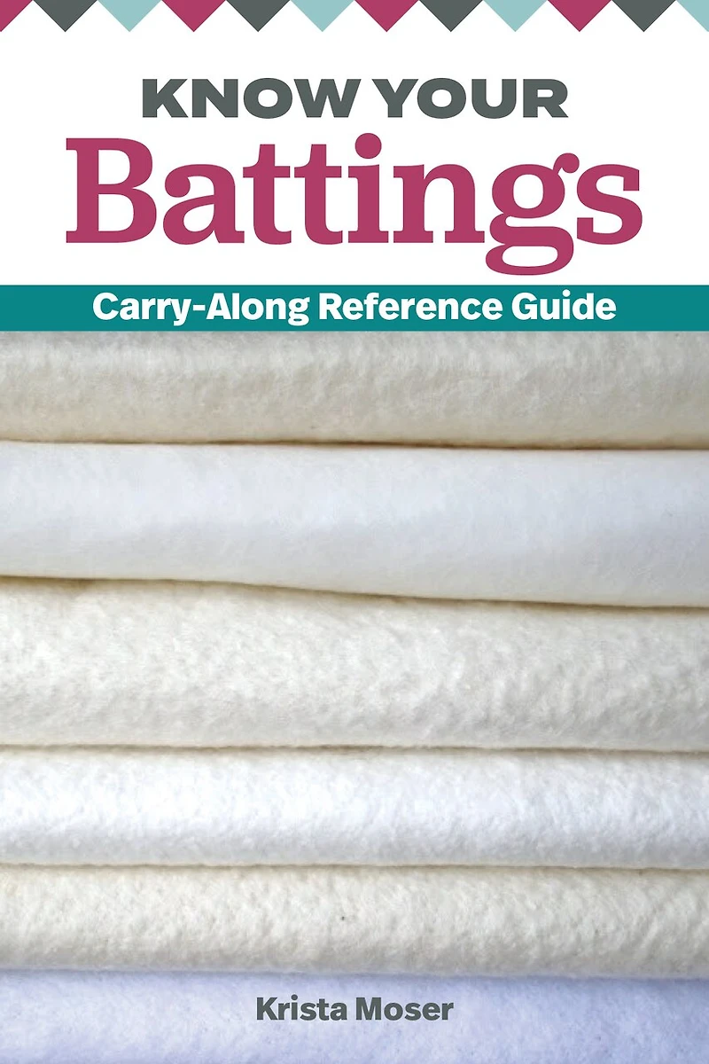 Know Your Battings: Carry-along Reference Guide For Quilters And Sewers