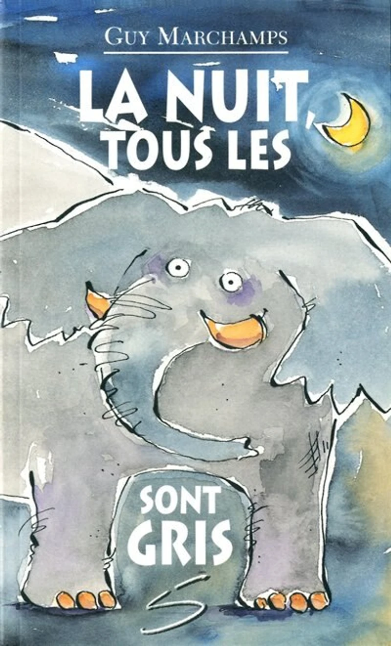 La nuit, tous les éléphants sont gris: un recueil de poèmes