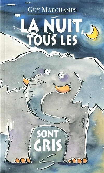La nuit, tous les éléphants sont gris: un recueil de poèmes