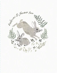 Love Muchly Greeting Cards: Baby - Welcome to forever love (Pack of 6)
