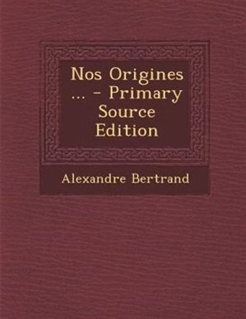 Nos Origines ...