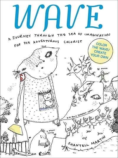 WAVE: A Journey Through the Sea of Imagination for the Adventurous Colorist