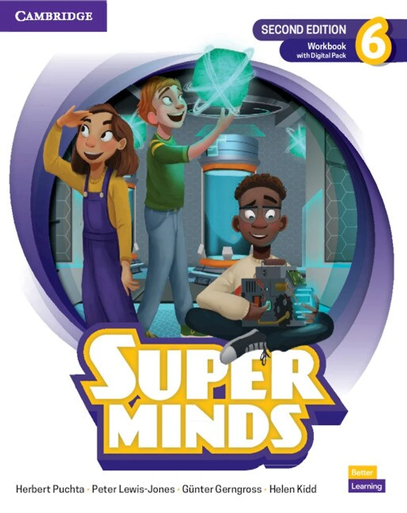 Super Minds Level 6 Workbook with Practice Book and Digital Pack British English