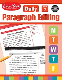 Daily Paragraph Editing Grade Te