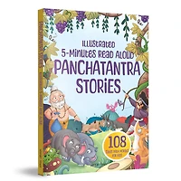 Panchatantra Stories: 108 Moral Stories for Kids: Illustrated 5 Minutes Read Aloud
