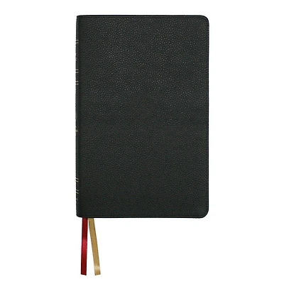 LSB, 2 Column Verse-by-Verse, Paste-Down, Black Cowhide