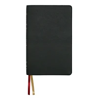 LSB, 2 Column Verse-by-Verse, Paste-Down, Black Cowhide