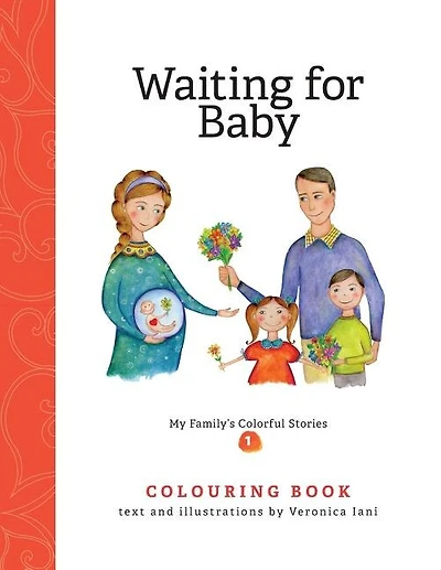 Waiting for Baby. Coloring book