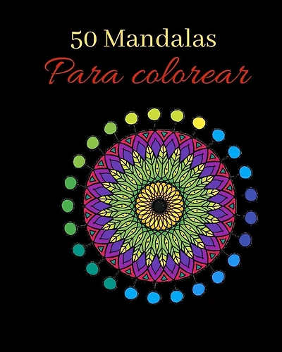 50 mandalas: Para colorear