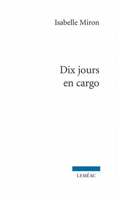 Dix jours en cargo