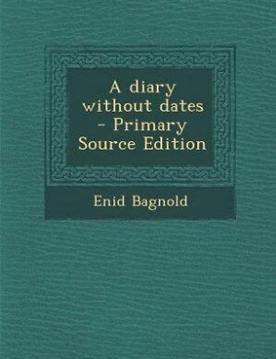 A diary without dates