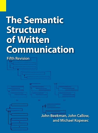 The Semantic Structure of Written Communication