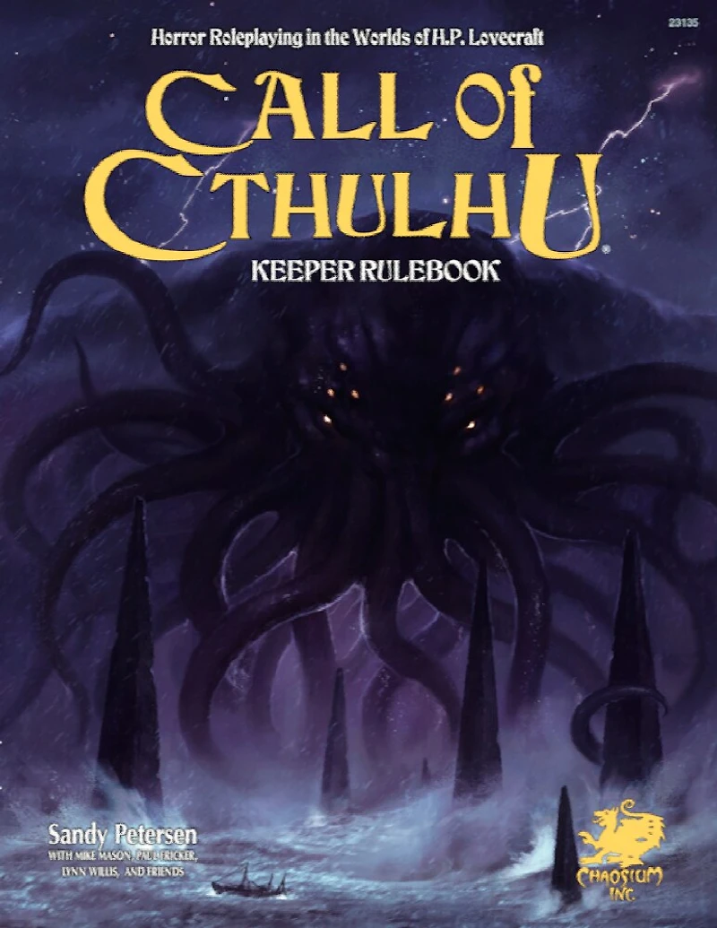 Call of Cthulhu Keeper Rulebook - Revised Seventh Edition: Horror Roleplaying in the Worlds of H.P. Lovecraft