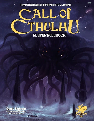 Call of Cthulhu Keeper Rulebook - Revised Seventh Edition: Horror Roleplaying in the Worlds of H.P. Lovecraft