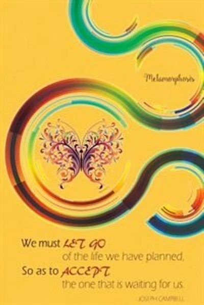 Metamorphosis: 200-page Writing Journal With Inspirational Quotes About Transformation, Following Your Bliss, Acce