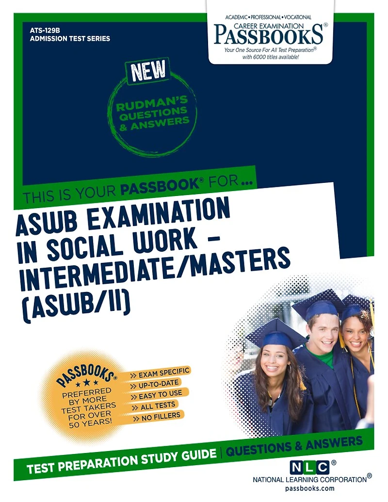 ASWB Examination In Social Work – Intermediate/Masters (ASWB/II) (ATS-129B): Passbooks Study Guide