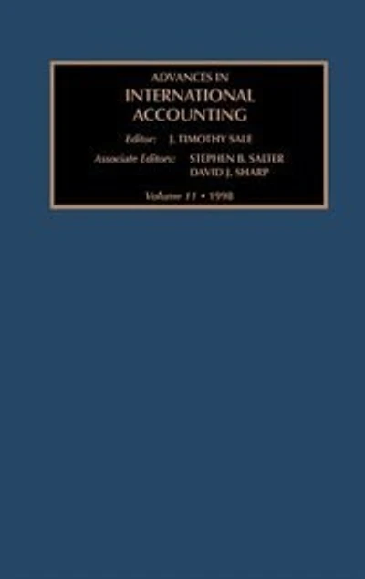 Advances In International Accounting