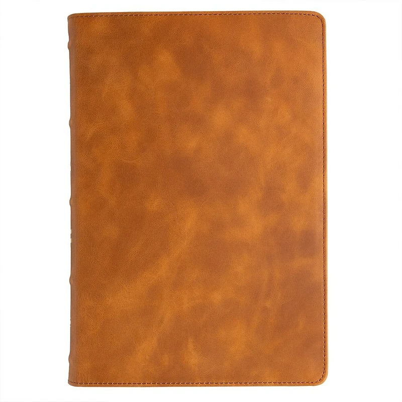 CSB Giant Print Bible, Holman Handcrafted Collection, Marbled Olive Premium Calfskin