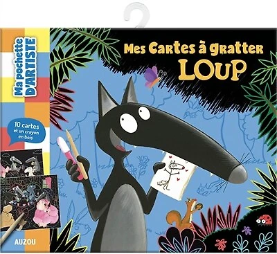 CARTES A GRATTER DU LOUP