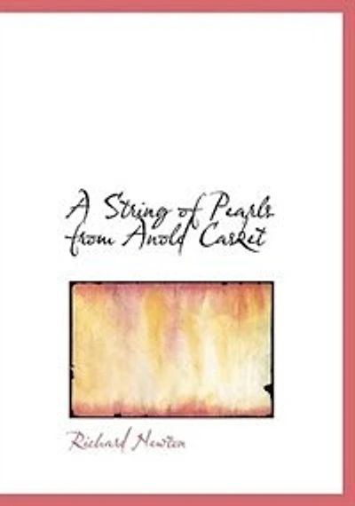 A String of Pearls From Anold Casket