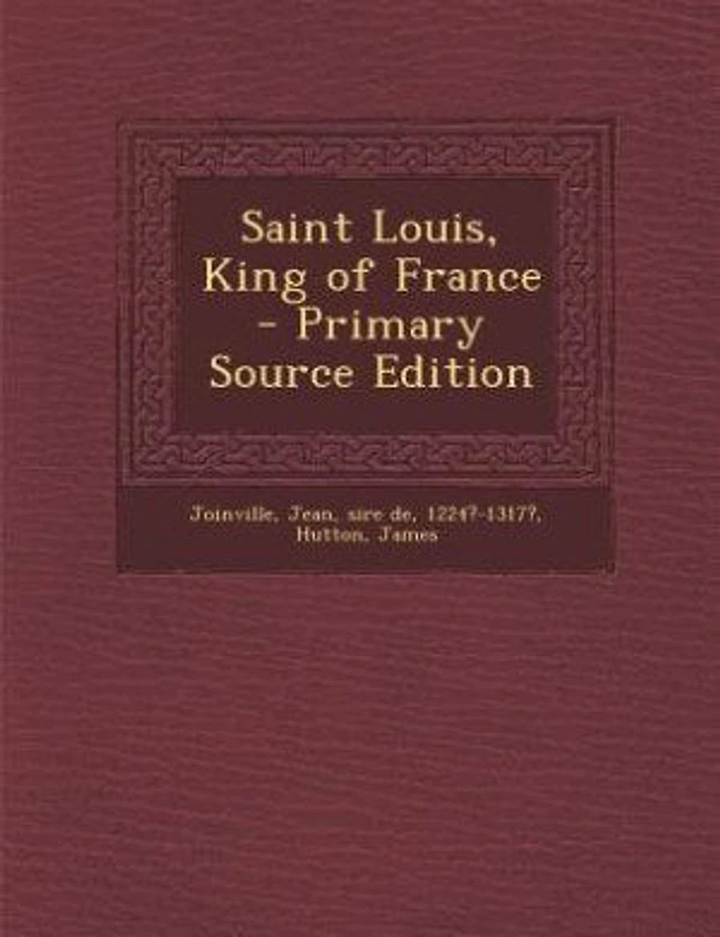 Saint Louis, King of France