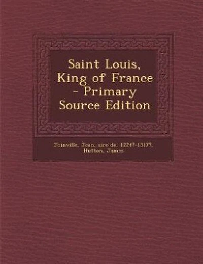 Saint Louis, King of France
