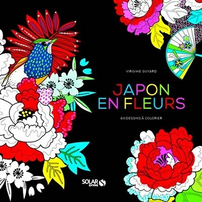 Japon en fleurs: 60 dessins à colorier