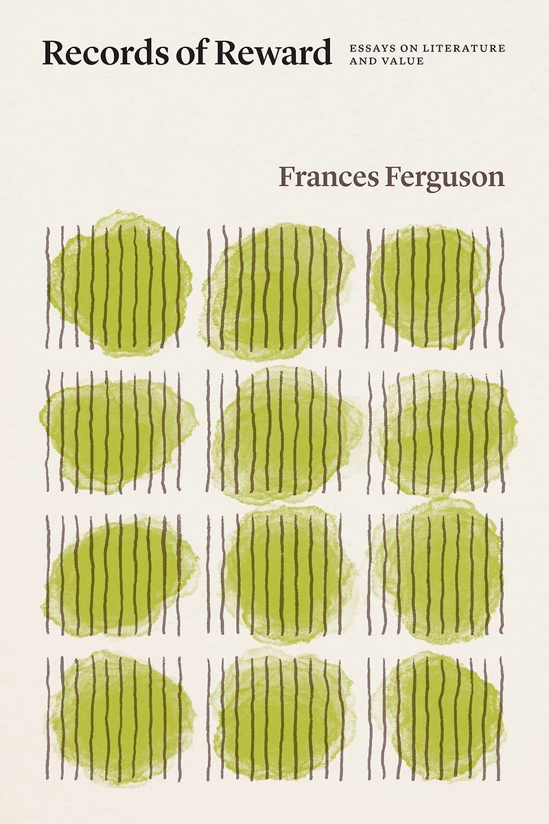 Records of Reward: Essays on Literature and Value