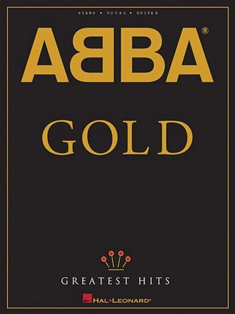 ABBA - Gold: Greatest Hits Piano/Vocal/Guitar Songbook with Color Photos