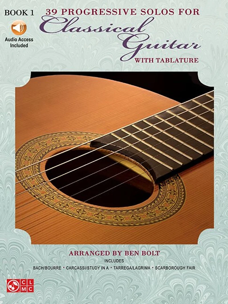 39 Progressive Solos for Classical Guitar - Book 1 (Book/Online Audio)